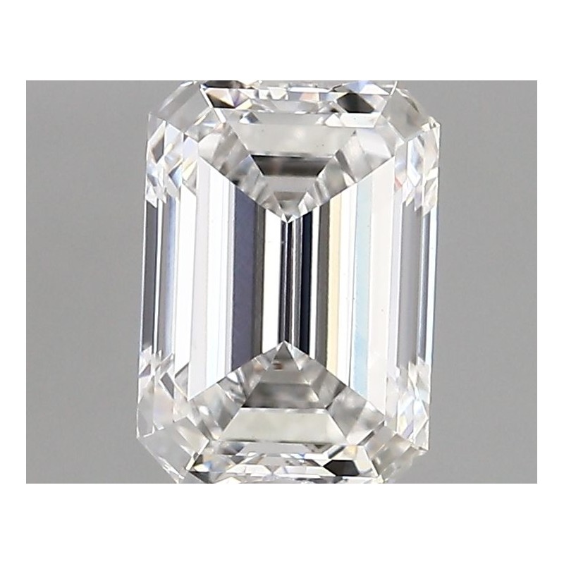 Diament laboratoryjny bezbarwny szlif szmaragdowy, 1.89ct, VVS2, D, IGI LG738526861