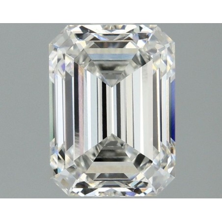 Diament laboratoryjny bezbarwny szlif szmaragdowy, 2.09ct, VVS2, F, IGI LG652434371