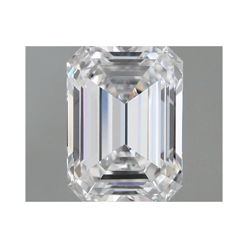 Diament laboratoryjny bezbarwny szlif szmaragdowy, 1.52ct, VVS2, D, IGI LG744509598