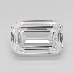Diament laboratoryjny bezbarwny szlif szmaragdowy, 2.65ct, VVS1, D, IGI LG724561891