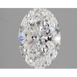 Diament laboratoryjny bezbarwny szlif owalny, 1.96ct, VVS2, E, IGI LG746541324