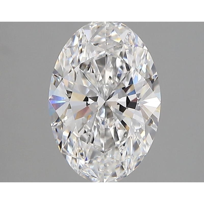 Diament laboratoryjny bezbarwny szlif owalny, 1.96ct, VVS2, E, IGI LG746541324