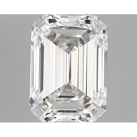 Diament laboratoryjny bezbarwny szlif szmaragdowy, 2ct, VVS2, E, IGI LG746509165