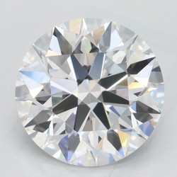 Diament laboratoryjny bezbarwny szlif okrągły, 2.27ct, IF, D, GIA 2537416778