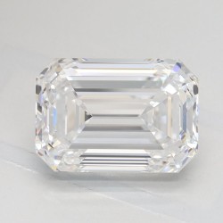 Diament laboratoryjny bezbarwny szlif szmaragdowy, 2.03ct, IF, D, IGI LG741542784