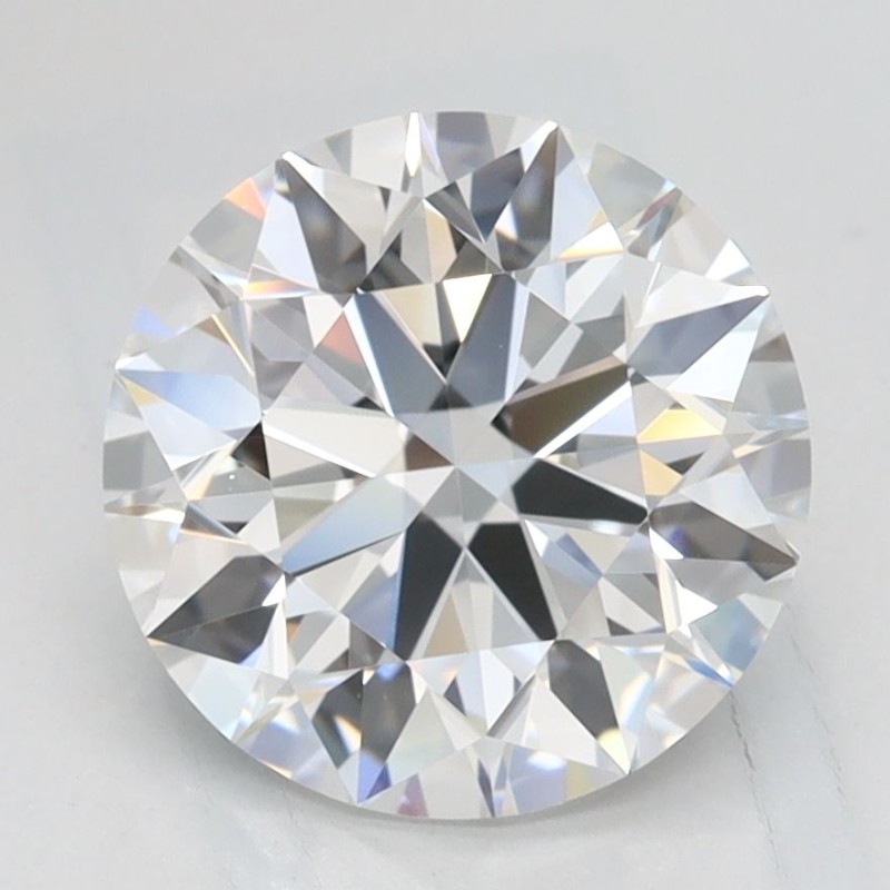 Diament laboratoryjny bezbarwny szlif okrągły, 2.18ct, IF, D, GIA 6531661212