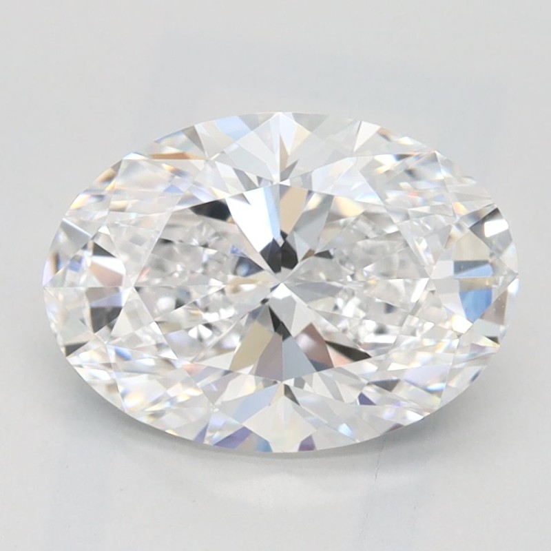 Diament laboratoryjny bezbarwny szlif owalny, 2.01ct, IF, D, IGI LG729566232