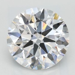 Diament laboratoryjny bezbarwny szlif okrągły, 2.41ct, IF, D, GIA 6531416909