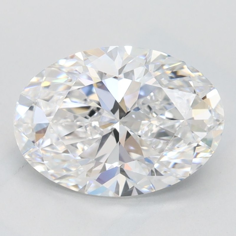 Diament laboratoryjny bezbarwny szlif owalny, 2.02ct, IF, D, IGI LG715554048