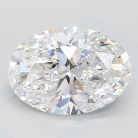 Diament laboratoryjny bezbarwny szlif owalny, 2.02ct, IF, D, IGI LG715554048