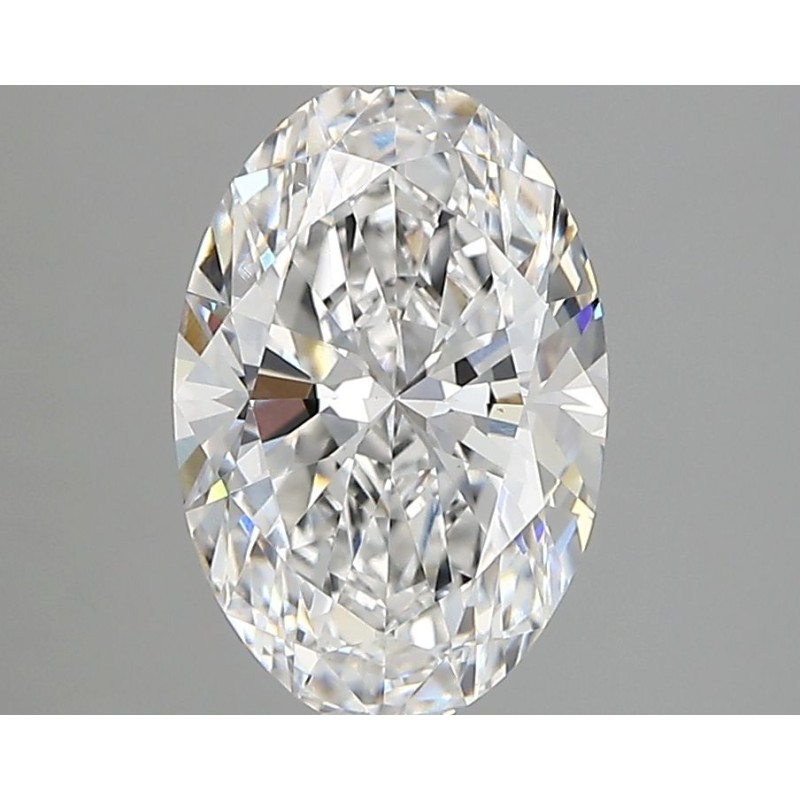 Diament laboratoryjny bezbarwny szlif owalny, 1.84ct, VVS2, D, IGI LG737568464