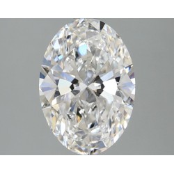 Diament laboratoryjny bezbarwny szlif owalny, 2.06ct, VVS2, E, GIA 7496854704