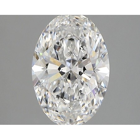Diament laboratoryjny bezbarwny szlif owalny, 1.68ct, VVS2, D, IGI LG746545897