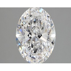 Diament laboratoryjny bezbarwny szlif owalny, 1.68ct, VVS2, D, IGI LG746526854
