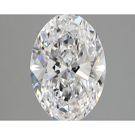 Diament laboratoryjny bezbarwny szlif owalny, 1.68ct, VVS2, D, IGI LG746526854