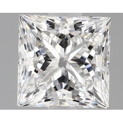Diament laboratoryjny bezbarwny szlif princess, 1.83ct, IF, E, IGI LG746526787