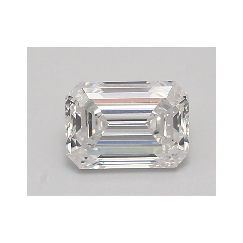 Diament laboratoryjny bezbarwny szlif szmaragdowy, 1.8ct, VVS2, E, IGI LG743549658