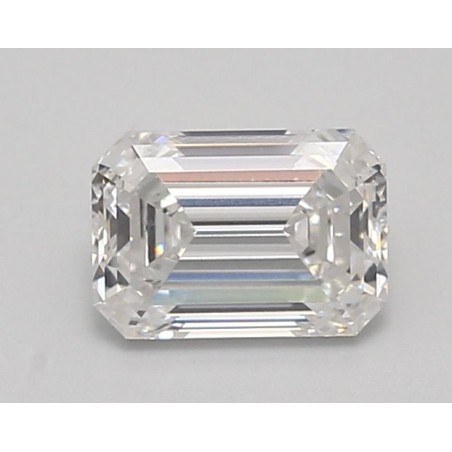 Diament laboratoryjny bezbarwny szlif szmaragdowy, 1.8ct, VVS2, E, IGI LG743549658