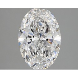 Diament laboratoryjny bezbarwny szlif owalny, 1.79ct, VVS2, E, IGI LG746526836