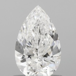 Diament laboratoryjny bezbarwny szlif gruszkowy, 1ct, VVS2, D, IGI LG729554982