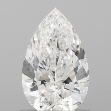 Diament laboratoryjny bezbarwny szlif gruszkowy, 1ct, VVS2, D, IGI LG729554982