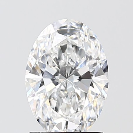 Diament laboratoryjny bezbarwny szlif owalny, 1.53ct, VVS2, D, IGI LG694558962