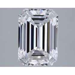 Diament laboratoryjny bezbarwny szlif szmaragdowy, 2.04ct, VVS2, D, GIA 6532044813