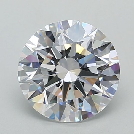 Diament laboratoryjny bezbarwny szlif okrągły, 2.45ct, VVS1, D, GIA 2537045293