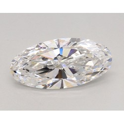 Diament laboratoryjny bezbarwny szlif owalny, 2.04ct, VVS2, E, IGI LG727503411