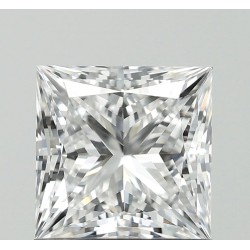 Diament laboratoryjny bezbarwny szlif princess, 1.09ct, VVS1, E, IGI LG674525533