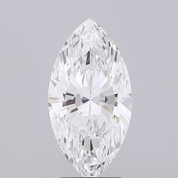 Diament laboratoryjny bezbarwny markiza, 2.7ct, VVS2, D, IGI LG741519441