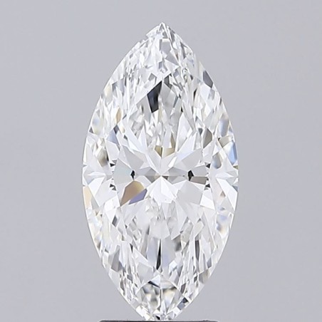 Diament laboratoryjny bezbarwny markiza, 2.7ct, VVS2, E, IGI LG743550673