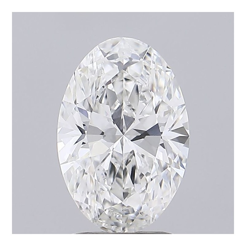Diament laboratoryjny bezbarwny szlif owalny, 2.07ct, VVS2, F, IGI LG737578450