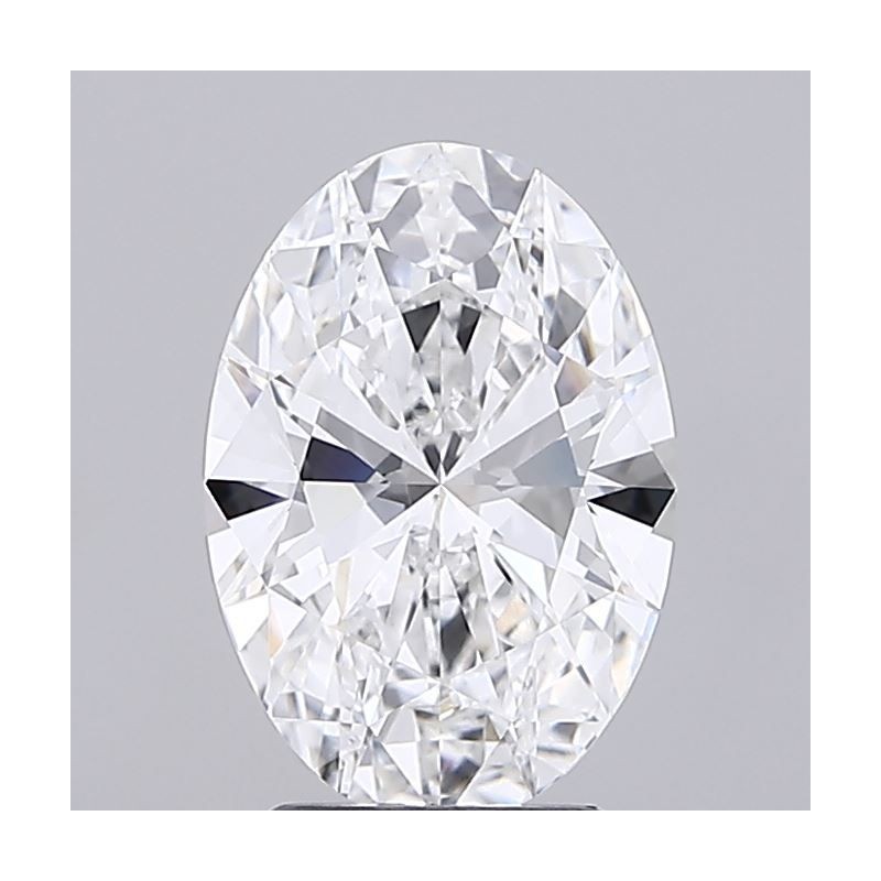 Diament laboratoryjny bezbarwny szlif owalny, 2.7ct, VVS2, D, IGI LG743538315