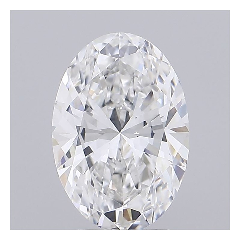 Diament laboratoryjny bezbarwny szlif owalny, 2.86ct, VVS2, F, IGI LG729563764