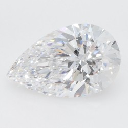 Diament laboratoryjny bezbarwny szlif gruszkowy, 2.08ct, VVS2, D, GIA 2507038331