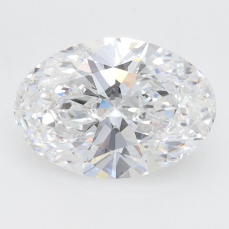 Diament laboratoryjny bezbarwny szlif owalny, 2.07ct, VVS1, D, GIA 6491964305