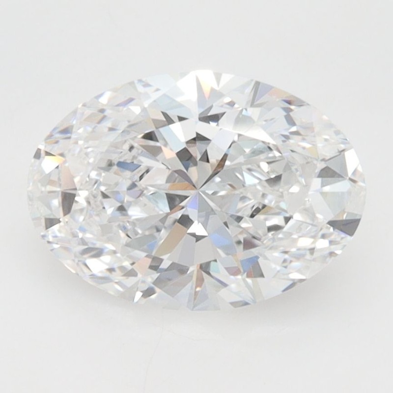 Diament laboratoryjny bezbarwny szlif owalny, 2.08ct, VVS1, D, GIA 3505116028