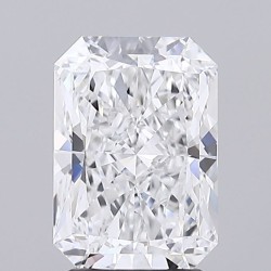 Diament laboratoryjny bezbarwny radiant, 2.57ct, VVS2, E, IGI LG743550750