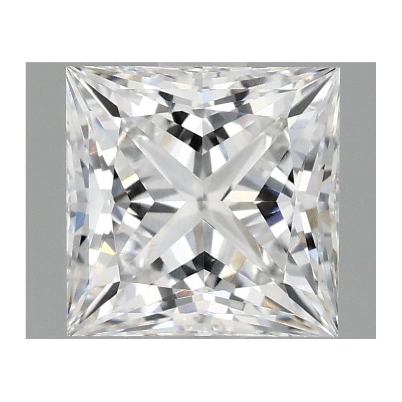 Diament laboratoryjny bezbarwny szlif princess, 1.35ct, VVS2, D, IGI LG697518279