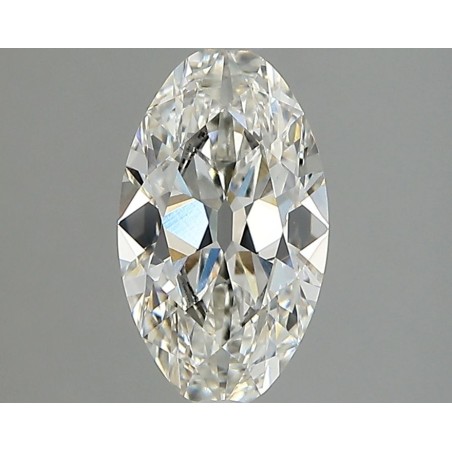 Diament laboratoryjny bezbarwny szlif owalny, 1.41ct, VVS2, F, IGI LG746545883