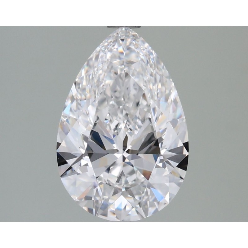 Diament laboratoryjny bezbarwny szlif gruszkowy, 2.05ct, VVS2, E, GIA 1535293407