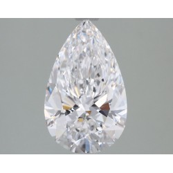 Diament laboratoryjny bezbarwny szlif gruszkowy, 2.07ct, VVS2, D, GIA 7538293367