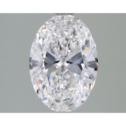 Diament laboratoryjny bezbarwny szlif owalny, 2.05ct, VVS1, D, GIA 6535293353