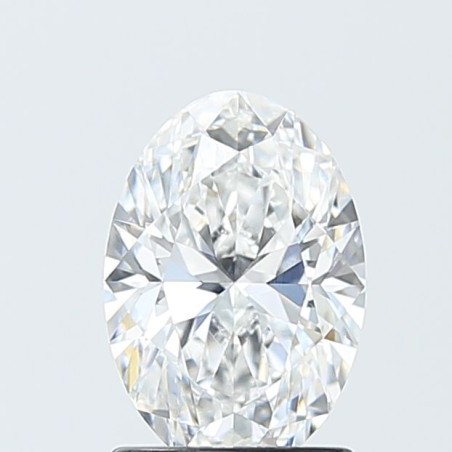 Diament laboratoryjny bezbarwny szlif owalny, 1.54ct, VVS2, D, IGI LG681546925
