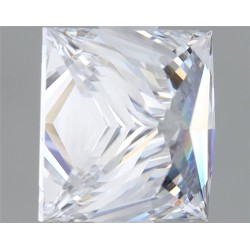 Diament laboratoryjny bezbarwny szlif princess, 1.09ct, VVS2, D, IGI LG597375775