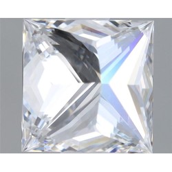 Diament laboratoryjny bezbarwny szlif princess, 1.08ct, VVS2, D, IGI LG597375780