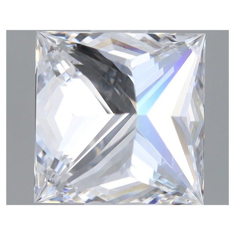 Diament laboratoryjny bezbarwny szlif princess, 1.08ct, VVS2, D, IGI LG597375780 Diament laboratoryjny bezbarwny szlif princess, 1.08ct, VVS2, D, IGI LG597375780