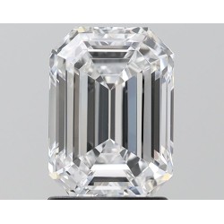 Diament laboratoryjny bezbarwny szlif szmaragdowy, 2.02ct, VVS1, D, IGI LG637453151