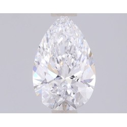 Diament laboratoryjny bezbarwny szlif gruszkowy, 1.03ct, IF, D, IGI LG724565420